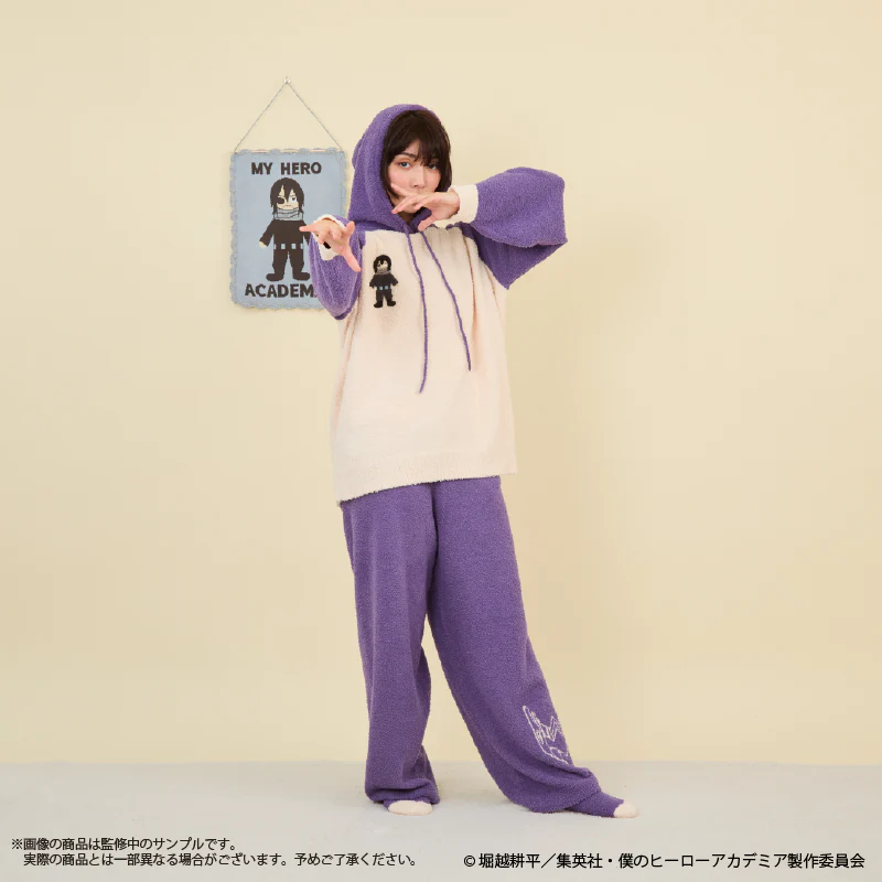 (Goods - Apparel) My Hero Academia Roomwear Hoodie (Unisex) Shinso Hitoshi - Image 6