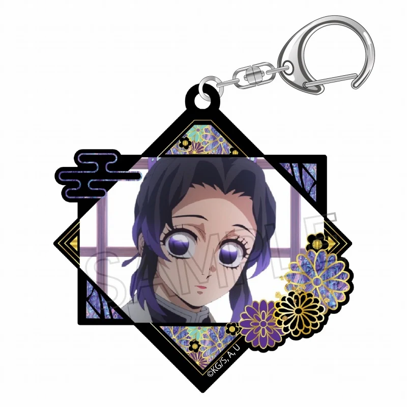 (Goods - Key Chain) Demon Slayer: Kimetsu no Yaiba Raden style Series Vol. 3 Acrylic Key Chain Shinobu Kocho