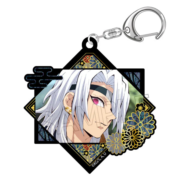 (Goods - Key Chain) Demon Slayer: Kimetsu no Yaiba Raden style Series Vol. 3 Acrylic Key Chain Tengen Uzui