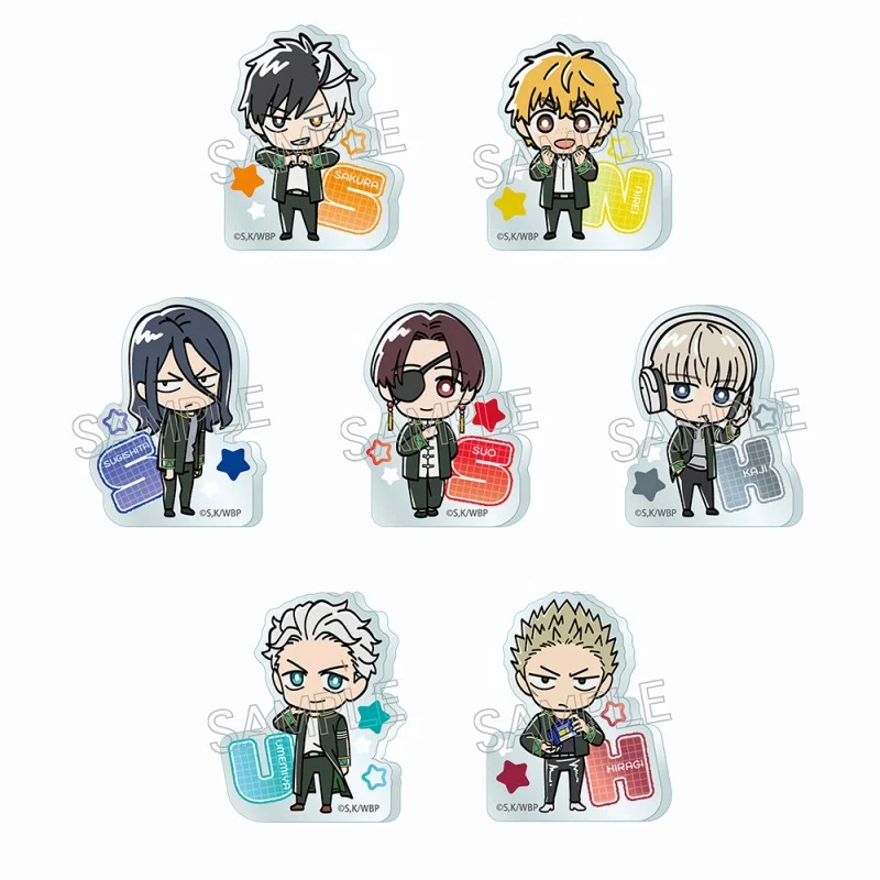 (Goods - Acrylic Blocks) Wind Breaker Chibi Character Acrylic Block (Blind Box -Single)
