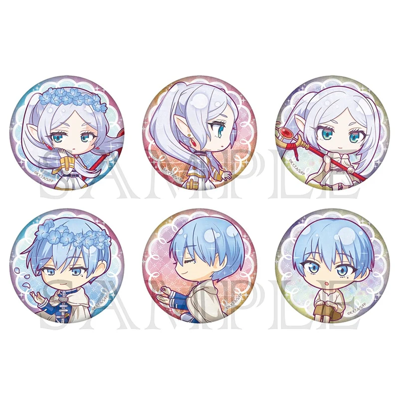(Goods - Badge) Frieren: Beyond Journey's End Vintage Series Chibi Button Badge (Blind Box -Single)