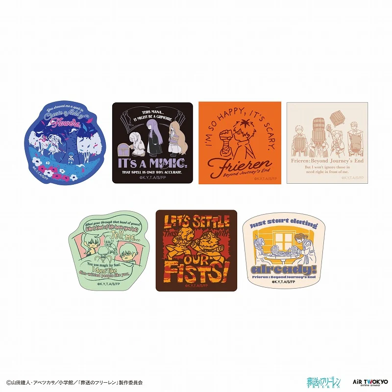 (Goods - Sticker) Frieren: Beyond Journey's End TV Anime Scene Art Vol. 2 Sticker Set - Image 4