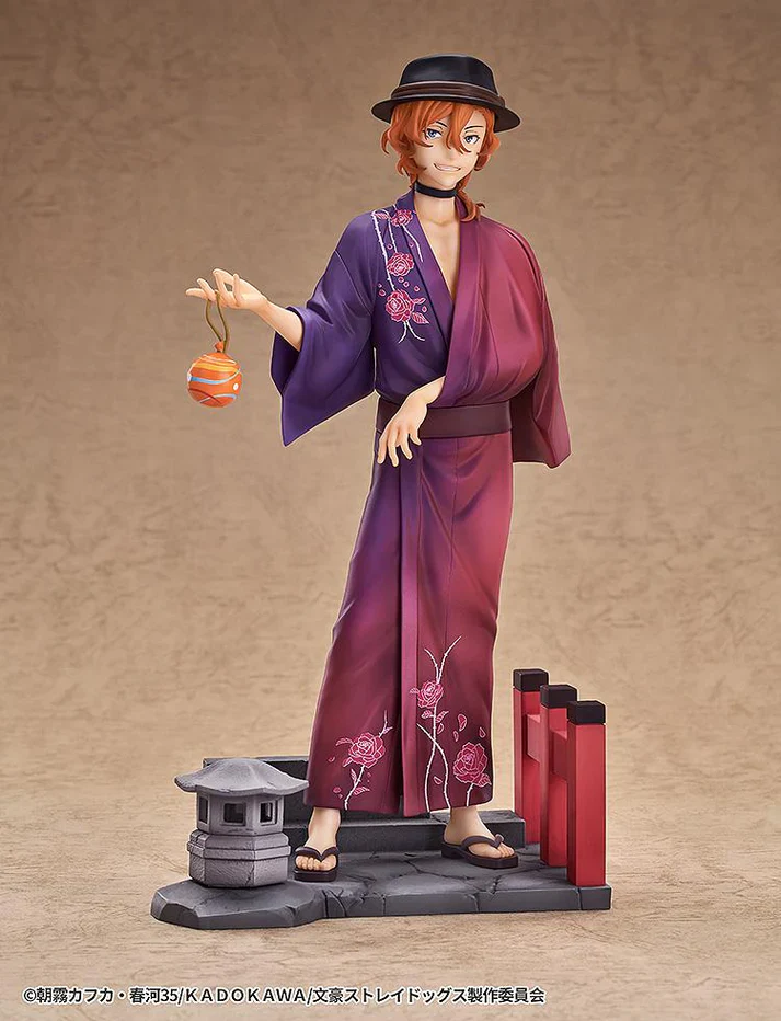 (1/7 Scale Figure) Bungo Stray Dogs Chuya Nakahara: Yukata Ver. - Image 2