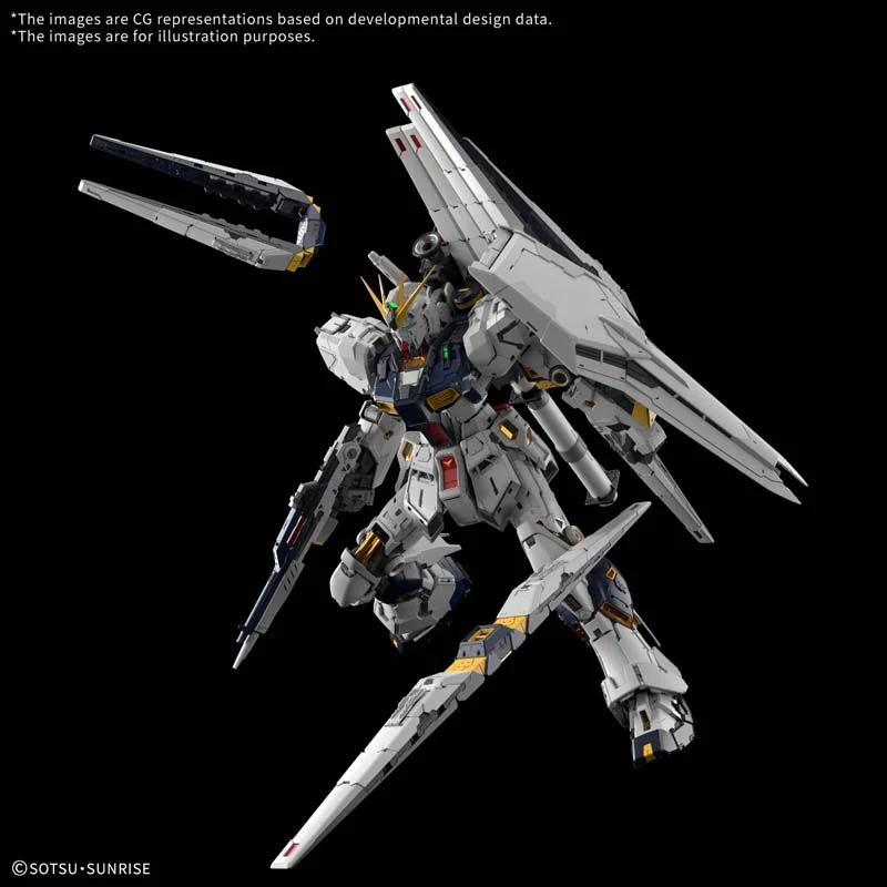 (1/60 Model Kit) PG Unleashed Nu Gundam - Image 3