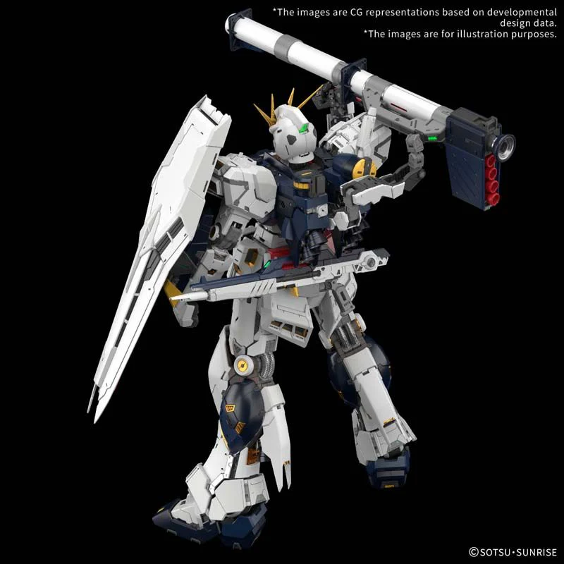 (1/60 Model Kit) PG Unleashed Nu Gundam - Image 7