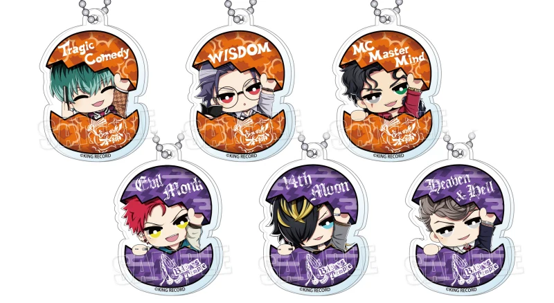 [Hypnosis Mic] Hyokotto Trading Acrylic Charm Osaka & Nagoya (Blind Box -Single)