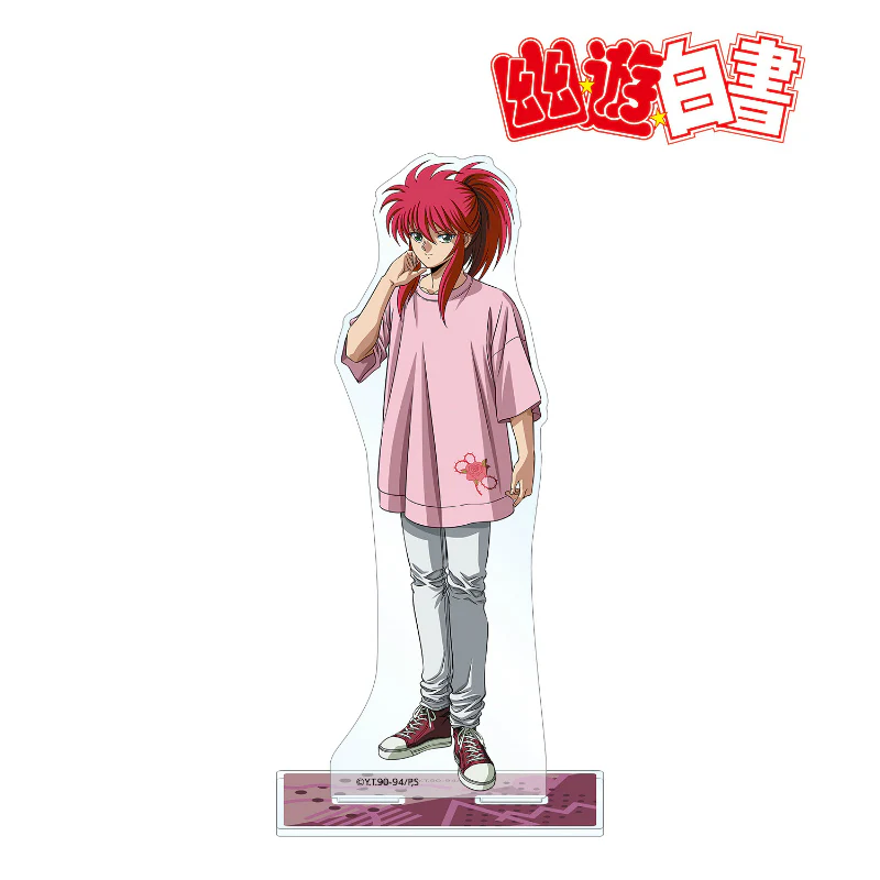 (Goods - Acrylic Stand) [YuYu Hakusho] BIG Acrylic Stand feat. Exclusive Art Kurama 90's Casual ver.