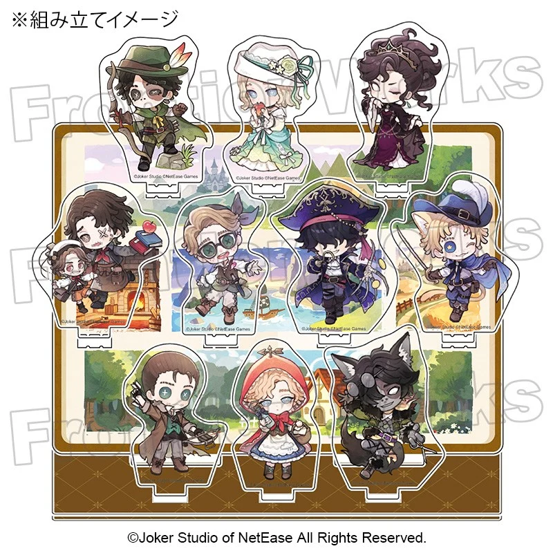 (Goods - Acrylic Stand) Identity V Fairy Tale Collection Chibi Acrylic Diorama