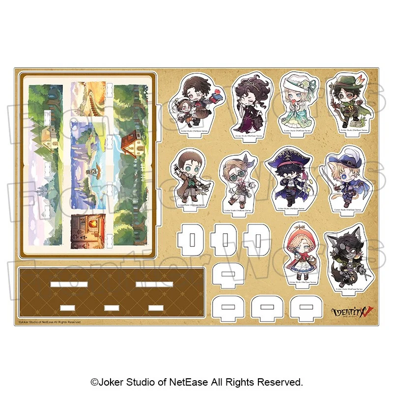 (Goods - Acrylic Stand) Identity V Fairy Tale Collection Chibi Acrylic Diorama - Image 2