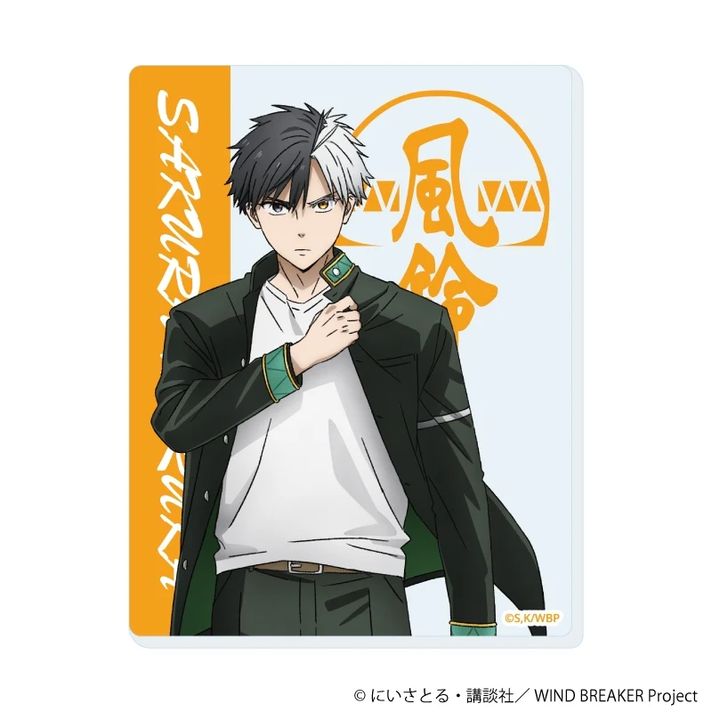 (Goods - Card) TV Anime WIND BREAKER Acrylic Card 02 (Official Art) (Blind Box -Single) - Image 2