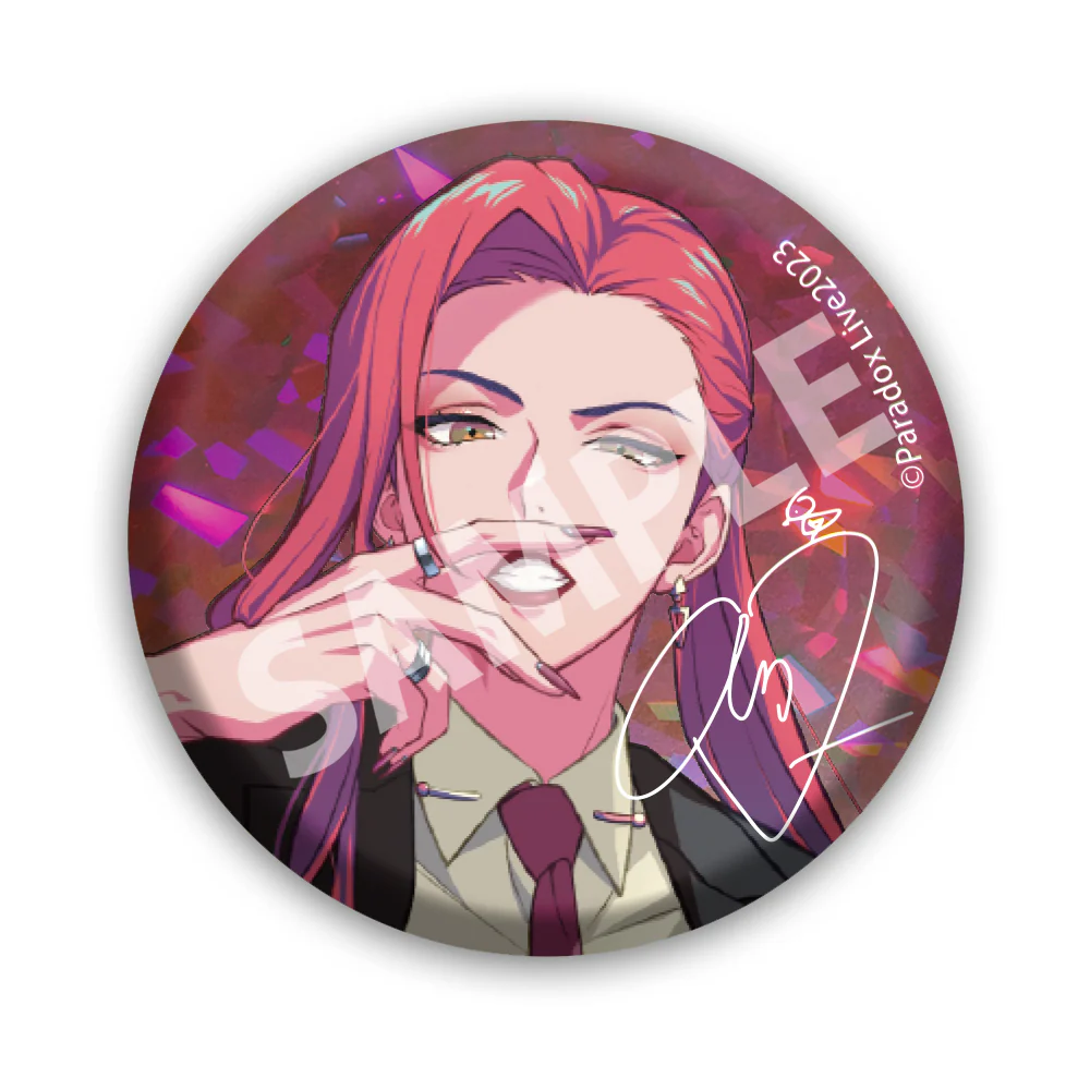 [Paradox Live] 4th Anniversary BIG Button Badge /Anne Faulkner - Image 2