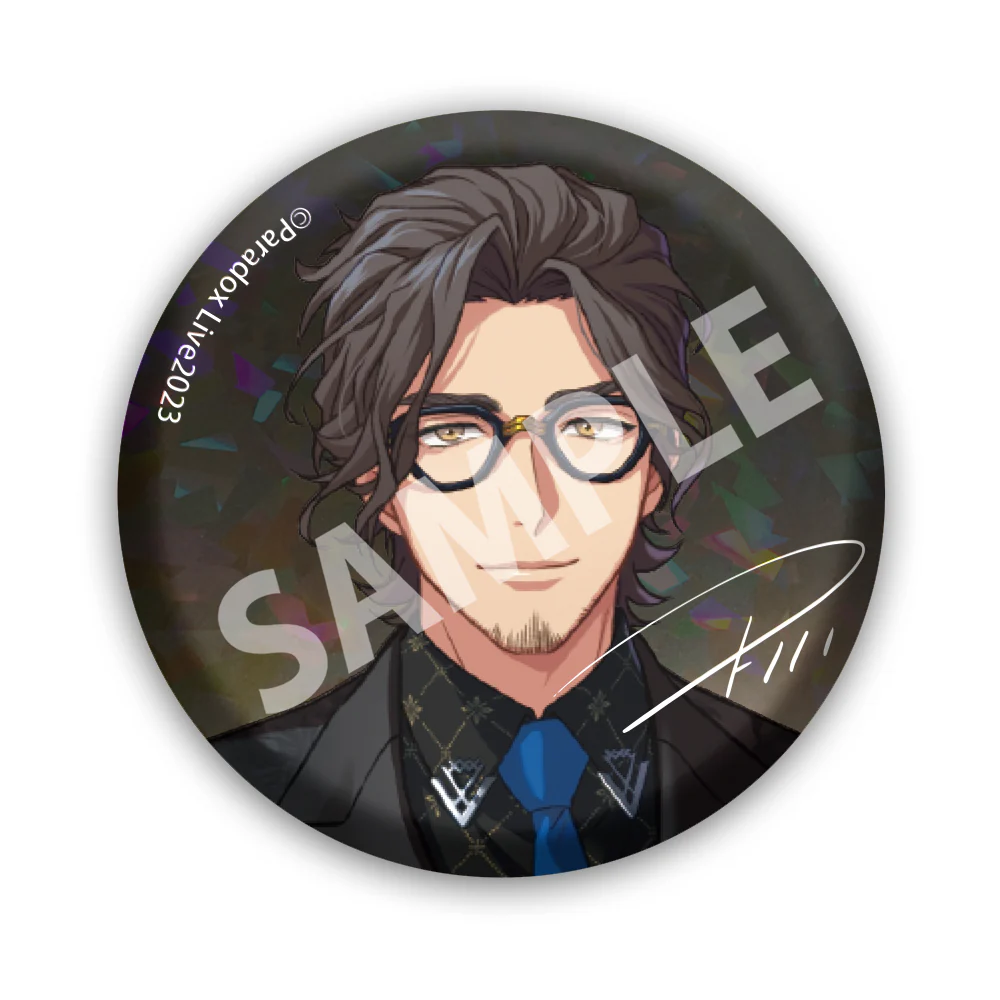 [Paradox Live] 4th Anniversary BIG Button Badge /Naoakira Saimon - Image 2