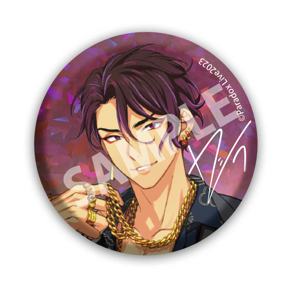 [Paradox Live] 4th Anniversary BIG Button Badge /Iori Suiseki - Image 2
