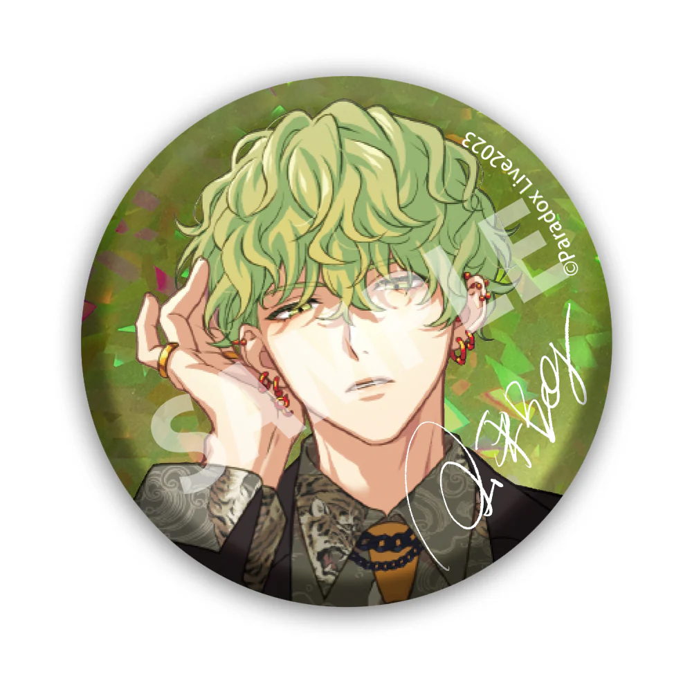[Paradox Live] 4th Anniversary BIG Button Badge /Hokusai Masaki - Image 2