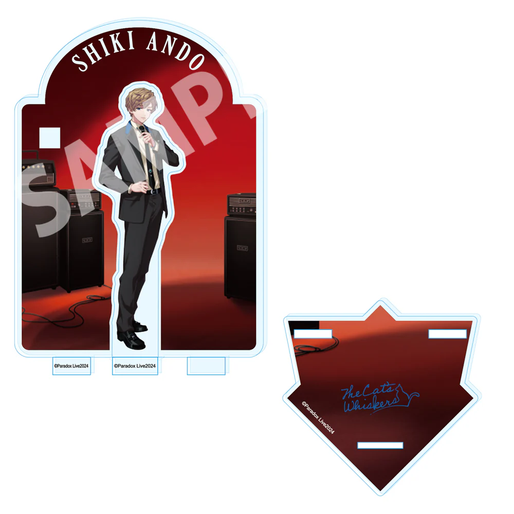 (Goods - Acrylic Stand) [Paradox Live] 4th Anniversary Acrylic Stand /Shiki Ando - Image 2