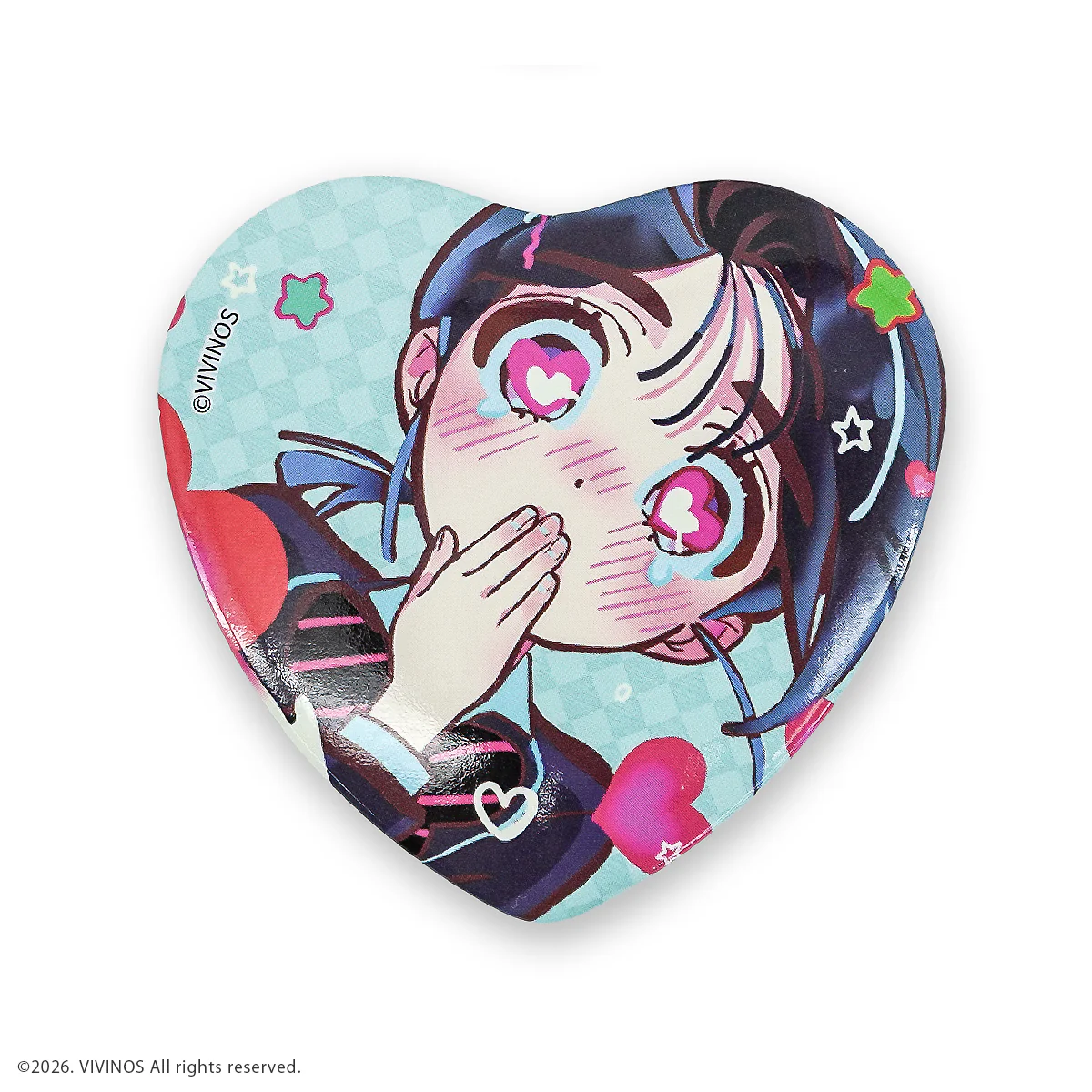 (Goods - Badge) Alien Stage Random Heart Badge (Box of 6) - Image 6