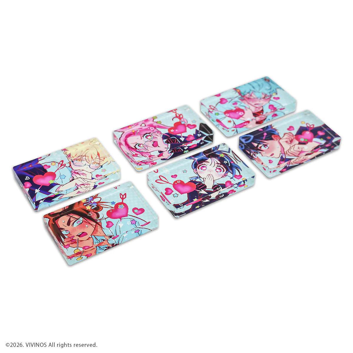 (Goods - Acrylic Block) Alien Stage Random Mini Acrylic Block (Box of 6) - Image 2