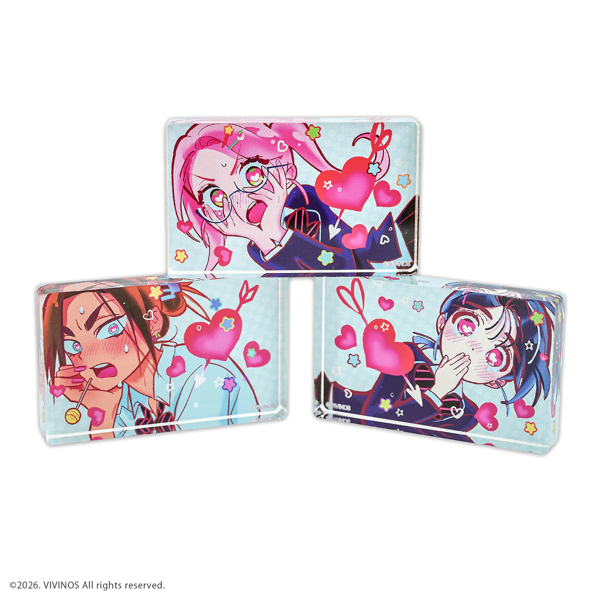 (Goods - Acrylic Block) Alien Stage Random Mini Acrylic Block (Box of 6) - Image 4