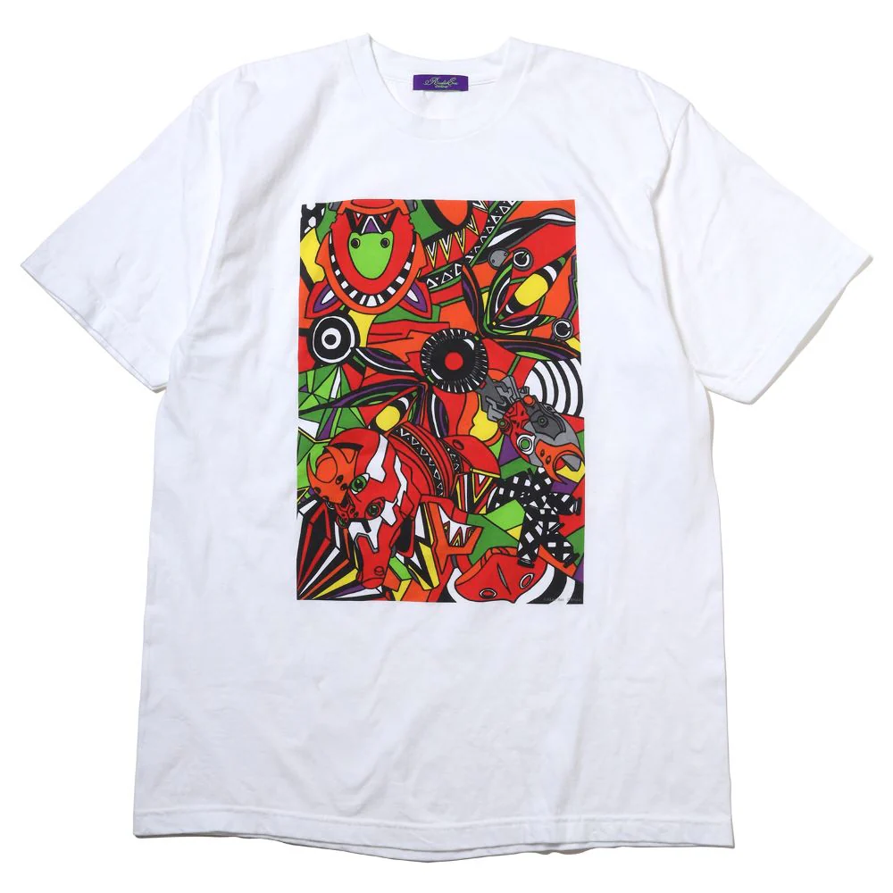 [Evangelion] RADIO EVA EVA Abstract Art T-Shirt β Unit-02 - Image 2