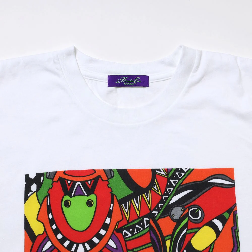 [Evangelion] RADIO EVA EVA Abstract Art T-Shirt β Unit-02 - Image 3