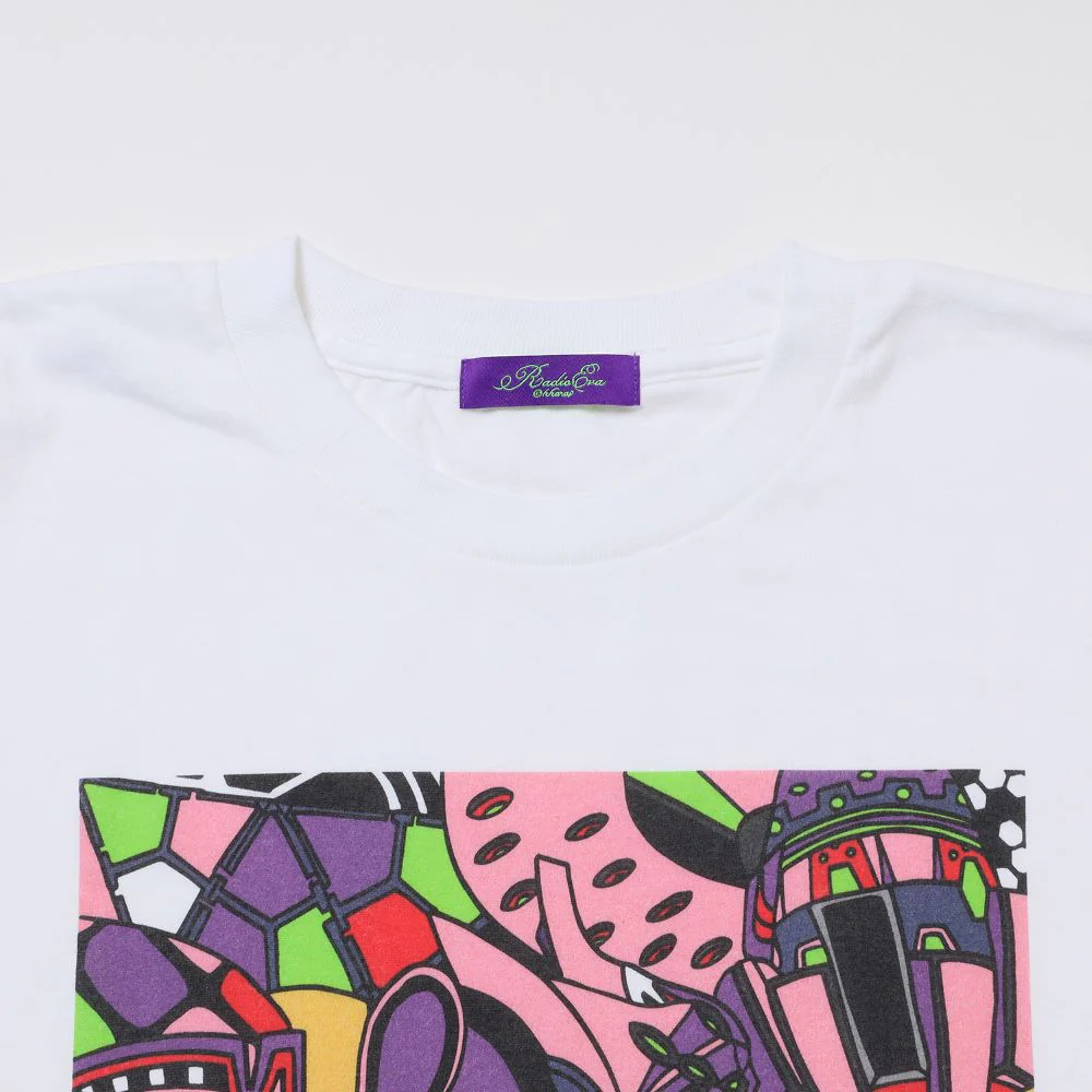 [Evangelion] RADIO EVA EVA Abstract Art T-Shirt β Unit- 08 - Image 3