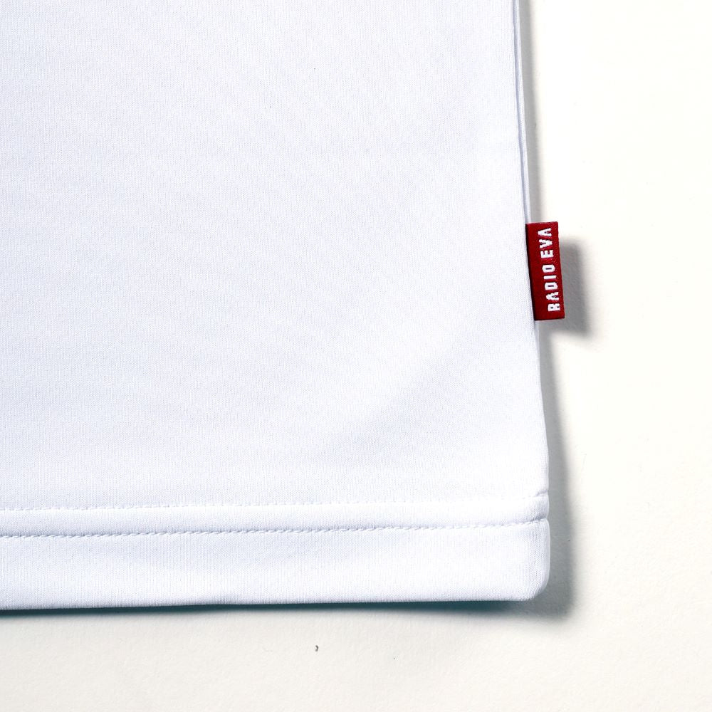 [Evangelion] RADIO EVA SPALDING EVA-01 Dry mesh T-Shirt White×Green - Image 4