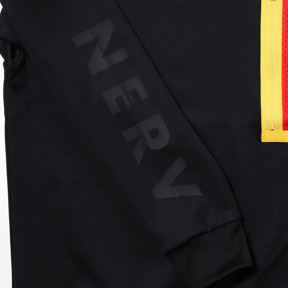 [Evangelion] RADIO EVA NERV Sweat Shirts by SPALDING Black×Red - Image 4