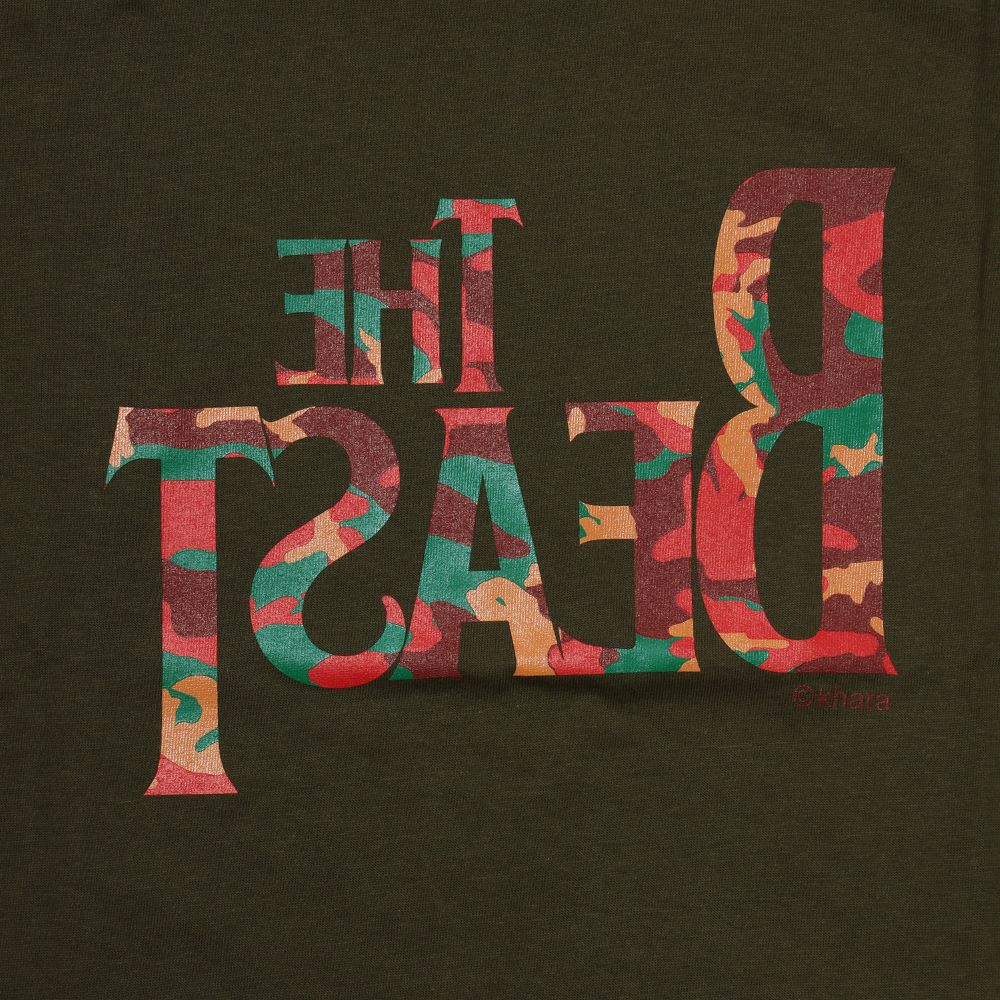 [Evangelion] RADIO EVA T-Shirt THE BEAST EVA-02 OLIVE - Image 2