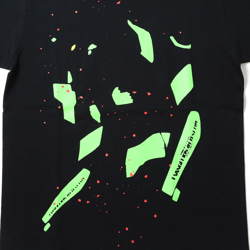 [Evangelion] RADIO EVA T Shirt Dark Night Black Unit- 00