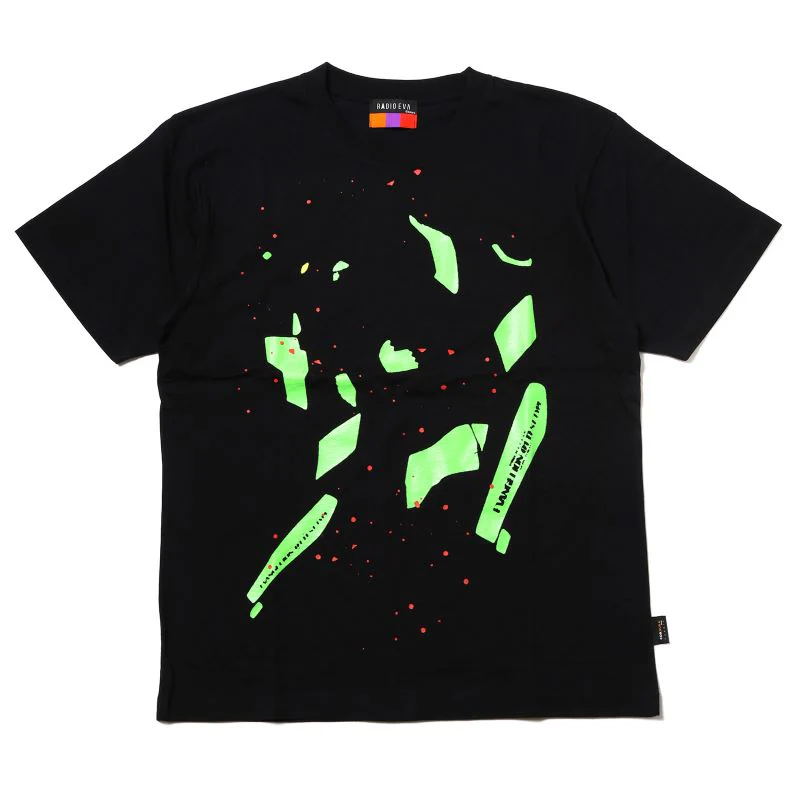 [Evangelion] RADIO EVA T Shirt Dark Night Black Unit- 00 - Image 2