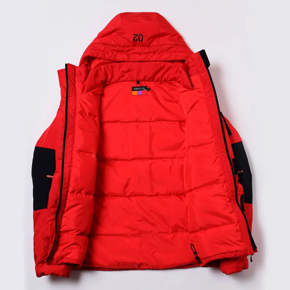 [Evangelion] RADIO EVA Two Tone Down Jacket Unit-02 BLUE - Image 8