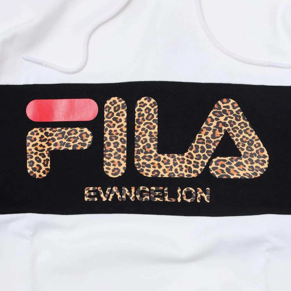 [Evangelion] RADIO EVA FILA MONOGRAM LOGO PARKA EVANGELION LIMITED WHITE - Image 4