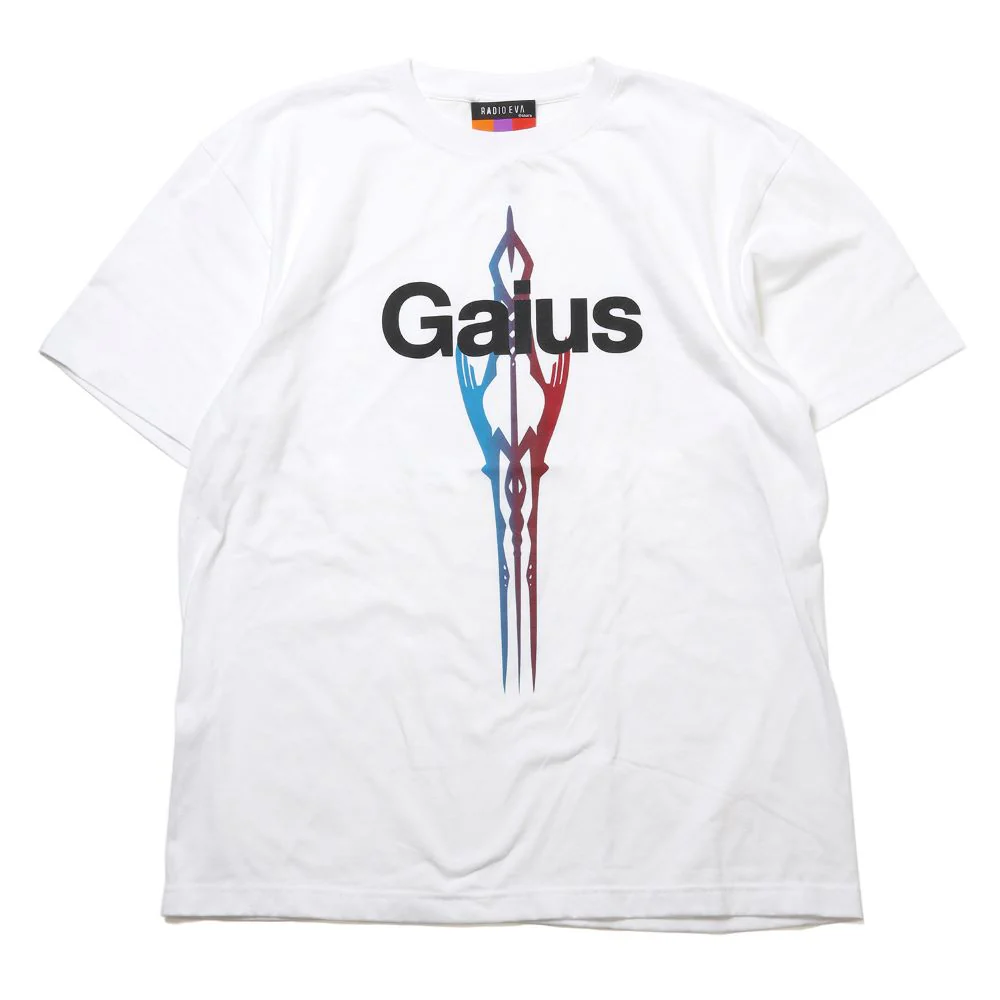 [Evangelion] RADIO EVA Gaius T-Shirt Black