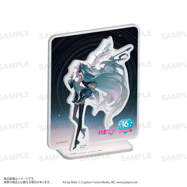 (Goods - Acrylic Stand) [Vocaloid] Hatsune Miku Happy 16th Birthday Acrylic Diorama - Image 2