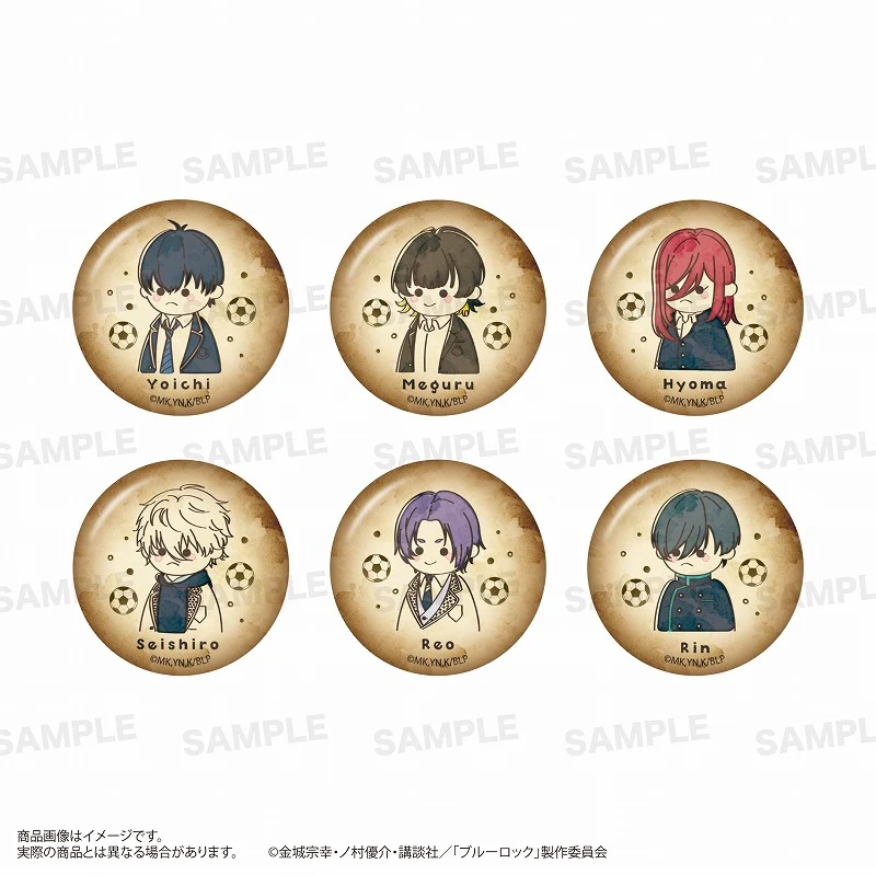 [Blue Lock] Trading Button Badge (Whim-Patisserie) (Blind Box -Single)