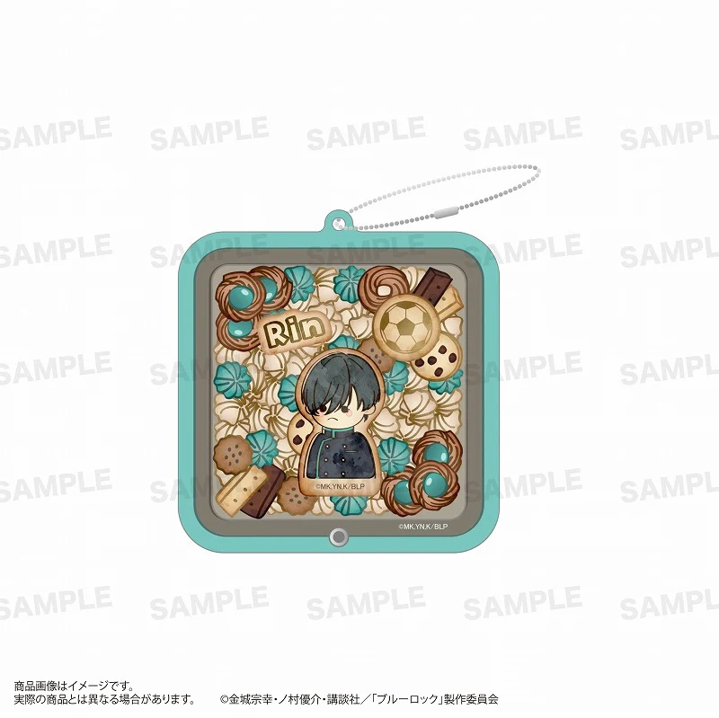[Blue Lock] Floating Parts Acrylic Keychain (Whim-Patisserie) Rin Itoshi