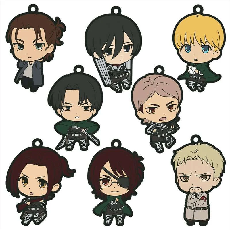 [Attack on Titan] Rubber Strap Collection vol.3 (Blind Box -Single)