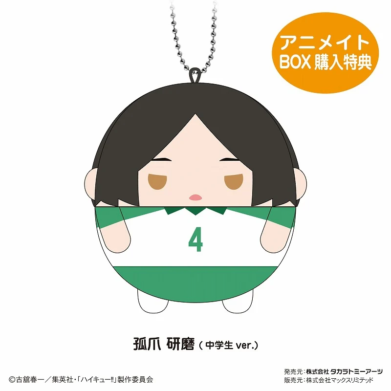[Haikyu!!] Fuwa Kororin 8 Mascot (Blind Box -Single) - Image 3