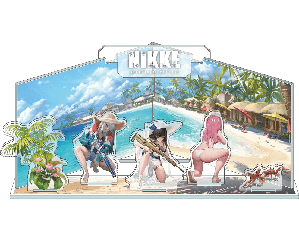 (Goods - Acrylic Stand) GODDESS OF VICTORY: NIKKE Diorama Acrylic Stand -Summer- Unit 01