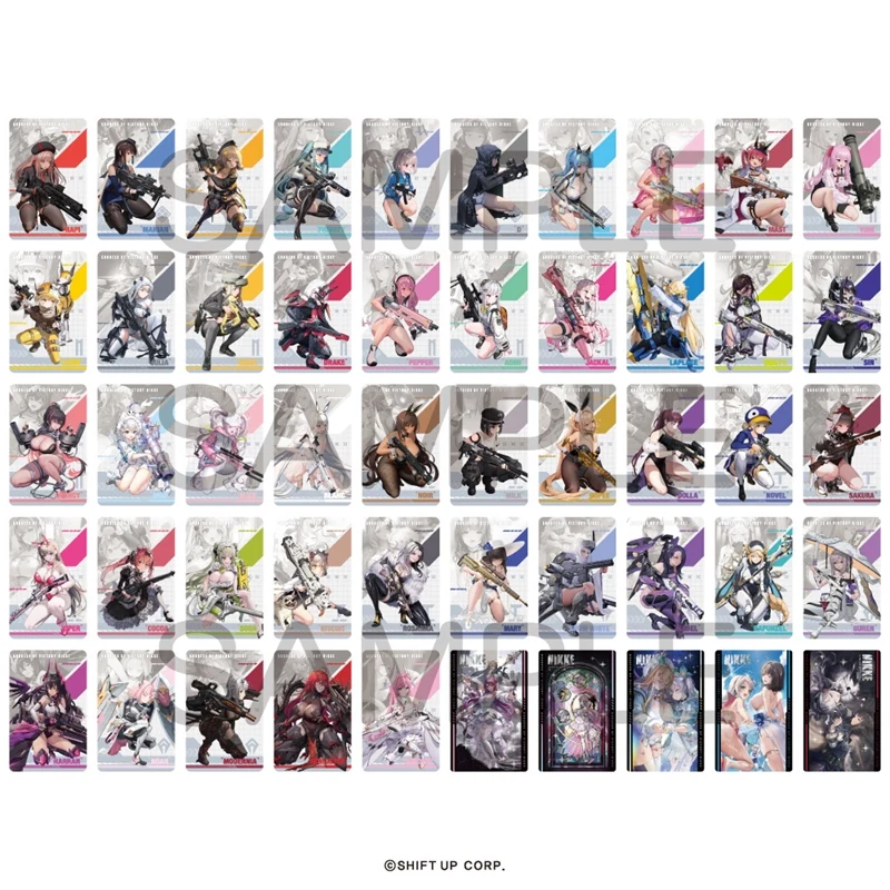 (Goods - Card) GODDESS OF VICTORY: NIKKE Gun Girl Metallic Card Collection Vol. 1 (Blind Box -Single)