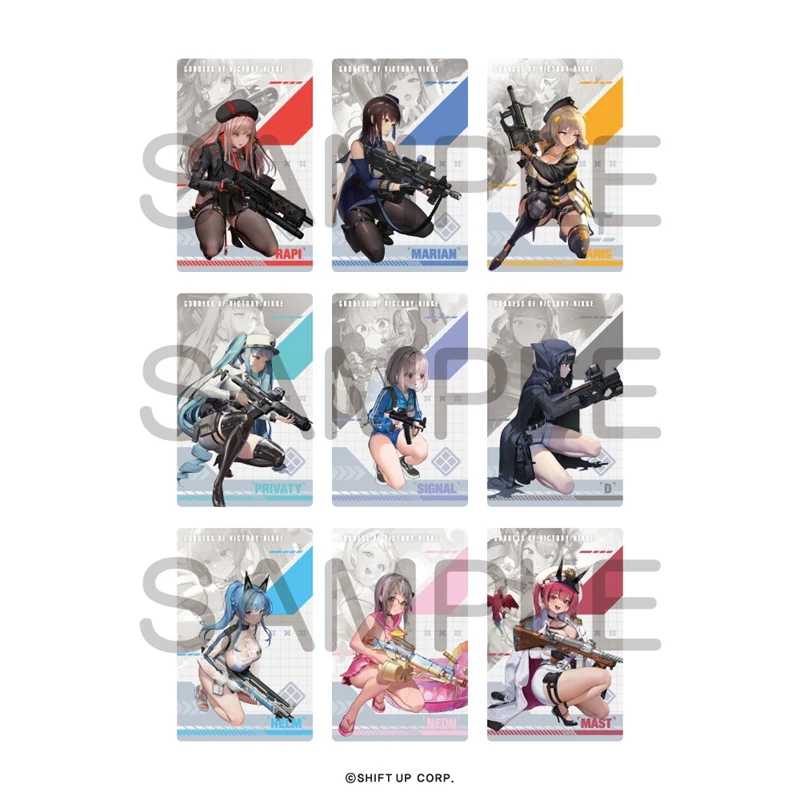 (Goods - Card) GODDESS OF VICTORY: NIKKE Gun Girl Metallic Card Collection Vol. 1 (Blind Box -Single) - Image 2