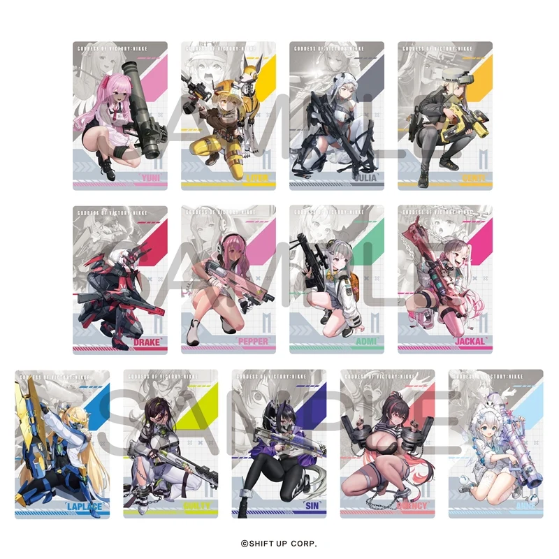 (Goods - Card) GODDESS OF VICTORY: NIKKE Gun Girl Metallic Card Collection Vol. 1 (Blind Box -Single) - Image 3