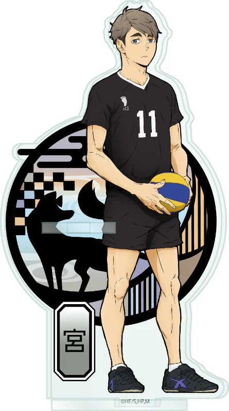 (Goods - Acrylic Stand) [Haikyu!!] Kirie Paper-cutting Series Acrylic Pencil Stand Osamu Miya