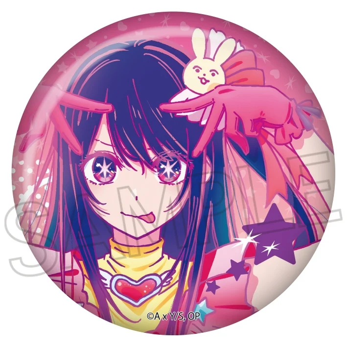 [Oshi no Ko] Vivid Line Button Badge (Single) (Blind Box -Single) - Image 2