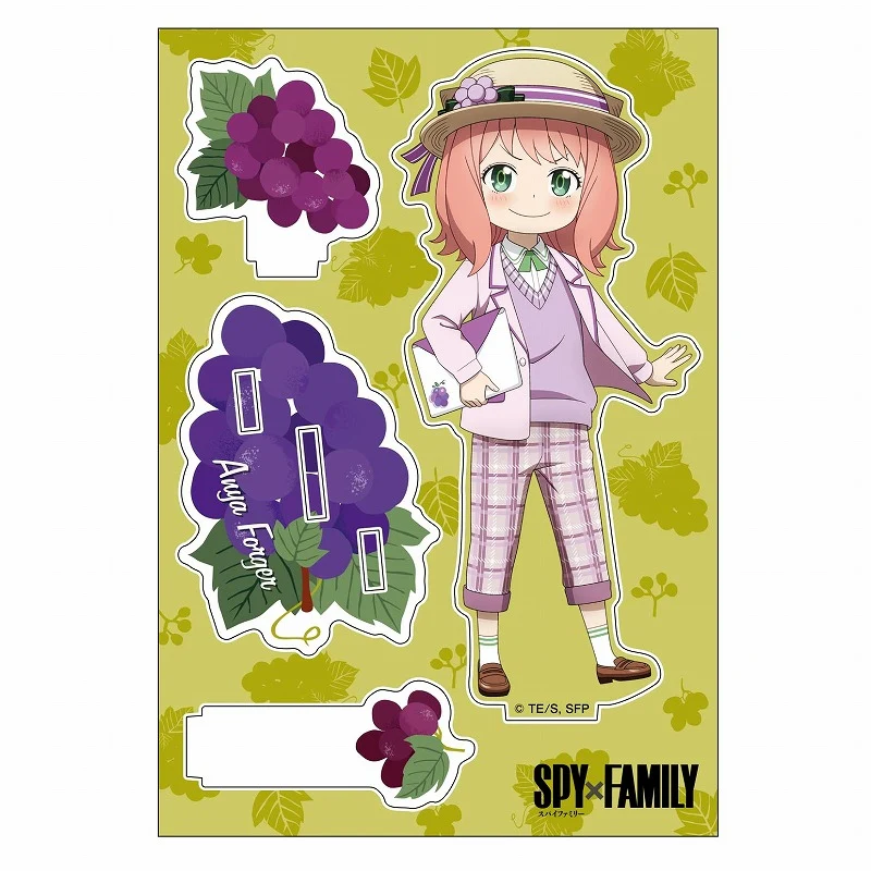 (Goods - Acrylic Stand) [SPY x FAMILY] Acrylic Stand Fruits Grape - Image 2