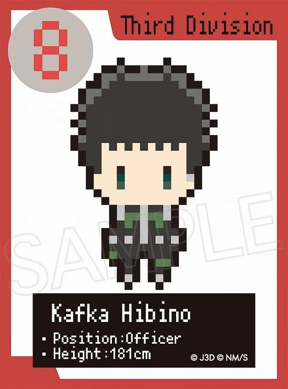 [Kaiju No. 8] Pixel Art Series Sticker Kafka Hibino