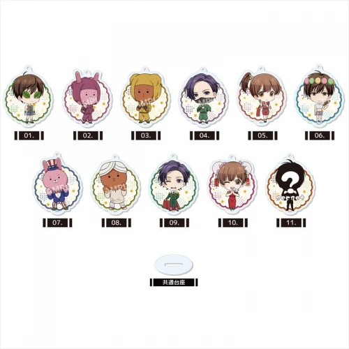 [Life Lessons with Uramichi Oniisan] Marutto Stand Keychain 02 Vol.2 (Blind Box -Single)