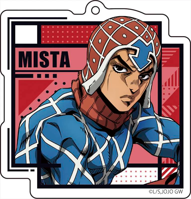 [JoJo's Bizarre Adventure] Acrylic Keychain JoJo: A New Journey ver. Vol.1 Guido Mista