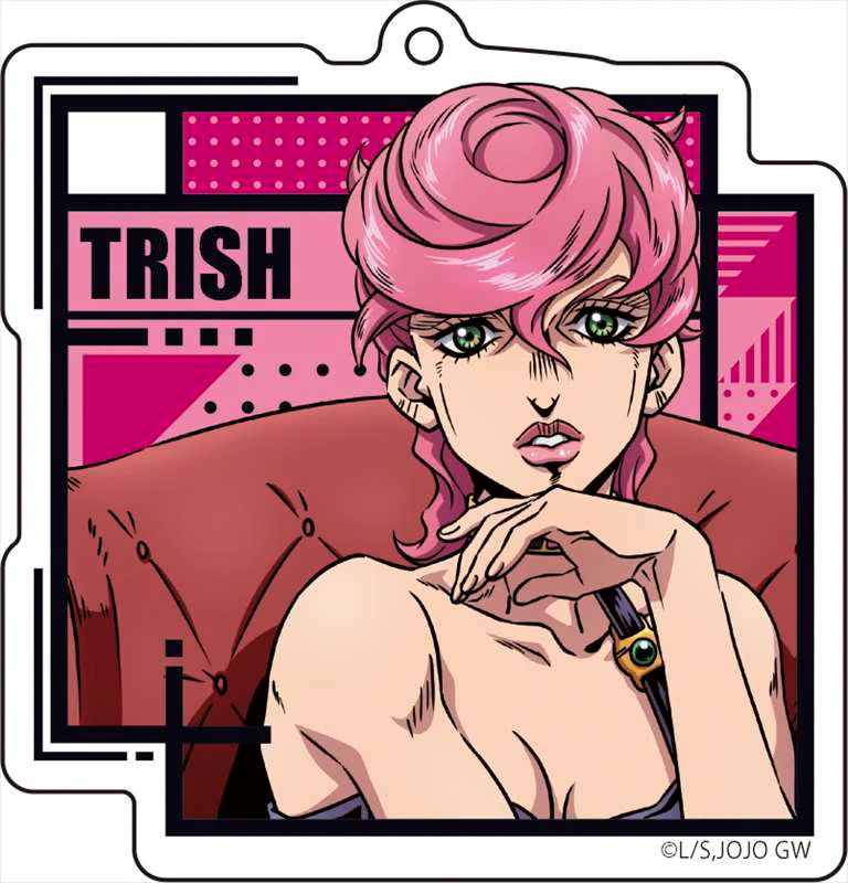 [JoJo's Bizarre Adventure] Acrylic Keychain JoJo: A New Journey ver. Vol.1 Trish Una