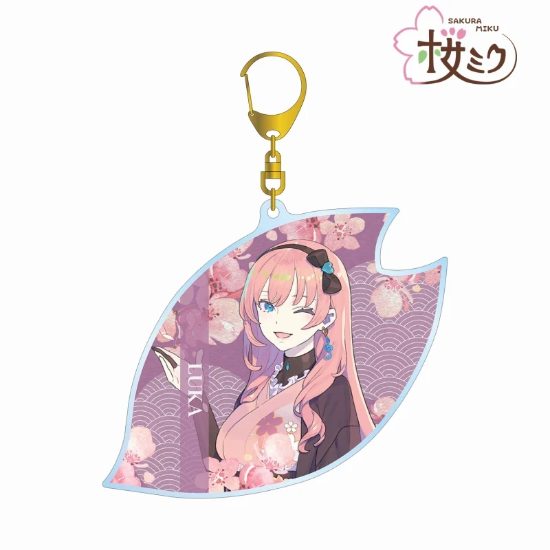 [Vocaloid] Sakura Miku Series Megurine Luka Exclusive Art by kuro BIG Acrylic Keychain